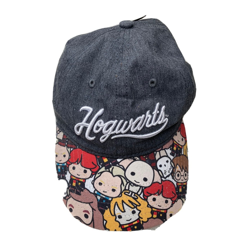 HARRY POTTER Adults Hogwarts Embroidered CHARACTERS Chibi Dad Hat NEW With Tag